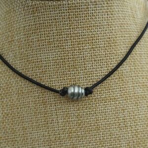 9-11mm Tahitian  Pearl Choker, 14in.